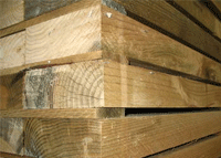 treated pine timber sleepers